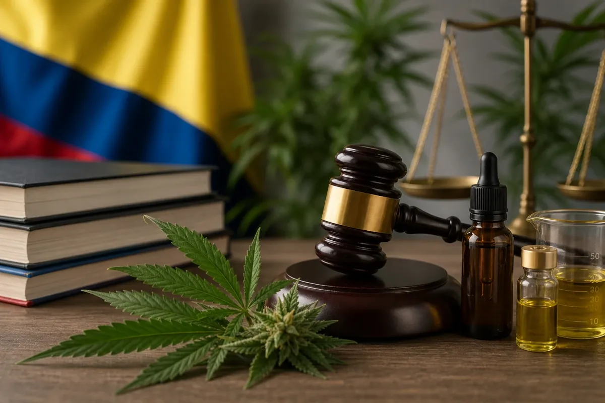 Leyes y regulaciones de destilados THC en Colombia